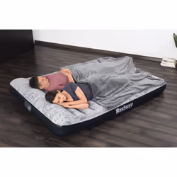 Bestway 80" x 60" x 12"/2.03m x 1.52m x 30cm Tritech Airbed Queen Fashion Flock Built-in AC Pump - Vue supplémentaire 17