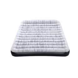 Bestway 80" x 60" x 12"/2.03m x 1.52m x 30cm Tritech Airbed Queen Fashion Flock Built-in AC Pump
