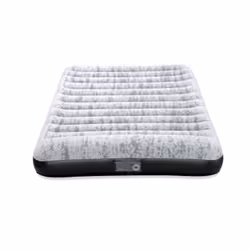 Bestway 80" x 60" x 12"/2.03m x 1.52m x 30cm Tritech Airbed Queen Fashion Flock Built-in AC Pump - Vue supplémentaire 4