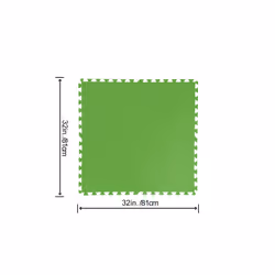 Bestway Flowclear 31" x 31"/78cm x 78cm Pool Floor Protector, Protection de sol, Vert, Polyéthylène, Carré, 5,47 m², 1,62 kg