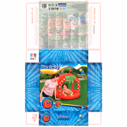 Bestway 36" x 36" x 36"/91cm x 91cm x 91cm Very Berry Baby Pool - Vue supplémentaire 7