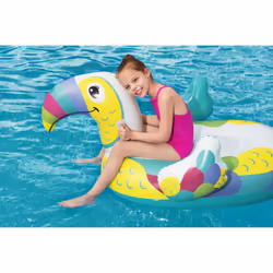 Bestway 68" x 36"/1.73m x 91cm Toucan Pool Day Ride-On - Vue supplémentaire 10