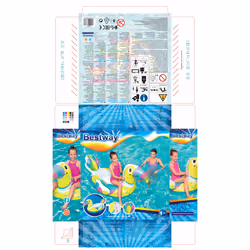 Bestway 68" x 36"/1.73m x 91cm Toucan Pool Day Ride-On - Vue supplémentaire 20