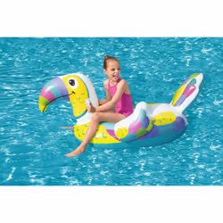 Bestway 68" x 36"/1.73m x 91cm Toucan Pool Day Ride-On - Vue supplémentaire 5