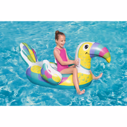 Bestway 68" x 36"/1.73m x 91cm Toucan Pool Day Ride-On - Vue supplémentaire 9