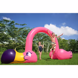 Bestway 11'2" x 43" x 6'4"/3.40m x 1.10m x 1.93m Jumbo Flamingo Sprinkler - Vue supplémentaire 16