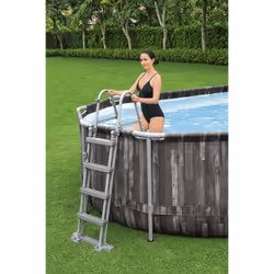 Bestway Power Steel 20' x 12' x 48"/6.10m x 3.66m x 1.22m Oval Pool Set - Vue supplémentaire 5