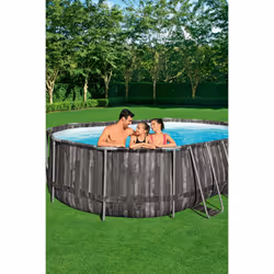 Bestway Power Steel 20' x 12' x 48"/6.10m x 3.66m x 1.22m Oval Pool Set - Vue supplémentaire 9