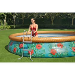 Bestway Fast Set 15' x 33"/4.57m x 84cm Paradise Palms Pool Set - Vue supplémentaire 10