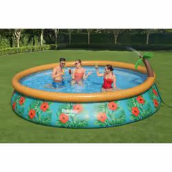Bestway Fast Set 15' x 33"/4.57m x 84cm Paradise Palms Pool Set - Vue supplémentaire 15