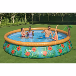 Bestway Fast Set 15' x 33"/4.57m x 84cm Paradise Palms Pool Set - Vue supplémentaire 17
