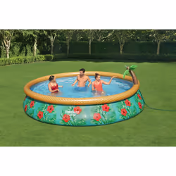 Bestway Fast Set 15' x 33"/4.57m x 84cm Paradise Palms Pool Set - Vue supplémentaire 18