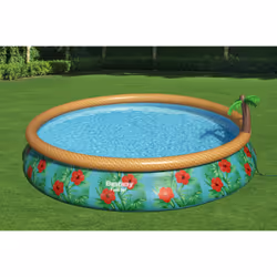 Bestway Fast Set 15' x 33"/4.57m x 84cm Paradise Palms Pool Set - Vue supplémentaire 8