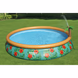 Bestway Fast Set 15' x 33"/4.57m x 84cm Paradise Palms Pool Set - Vue supplémentaire 9