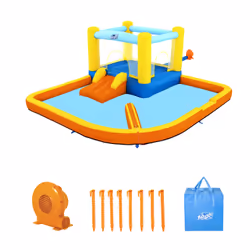 Bestway H2OGO! 11'11" x 11'2" x5'/3.65m x 3.40m x 1.52m Beach Bounce Water Park - Vue supplémentaire 18