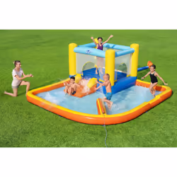 Bestway H2OGO! 11'11" x 11'2" x5'/3.65m x 3.40m x 1.52m Beach Bounce Water Park - Vue supplémentaire 38