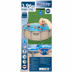 Bestway Power Steel 13' x 42"/3.96m x 1.07m Pool Set - Vue supplémentaire 31