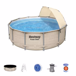 Bestway Power Steel 13' x 42"/3.96m x 1.07m Pool Set - Vue supplémentaire 8