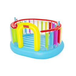 Bestway Fisher-Price Trampoline Bouncetopia avec pompe de gonflage intégrée