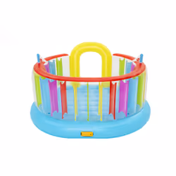Bestway Fisher-Price Trampoline Bouncetopia avec pompe de gonflage intégrée - Vue supplémentaire 12