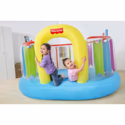Bestway Fisher-Price Trampoline Bouncetopia avec pompe de gonflage intégrée