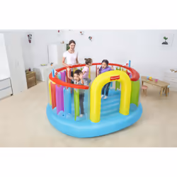 Bestway Fisher-Price Trampoline Bouncetopia avec pompe de gonflage intégrée - Vue supplémentaire 6