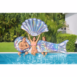 Bestway 6'4" x 40"/1.93m x 1.01m Iridescent Mermaid Tail Lounge - Vue supplémentaire 11