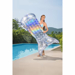Bestway 6'4" x 40"/1.93m x 1.01m Iridescent Mermaid Tail Lounge - Vue supplémentaire 7