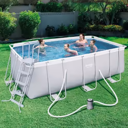 Description générale La piscine hors-sol rectangulaire Bestway Power Steel™ est conçue pour offrir des moments de plaisir en  ...