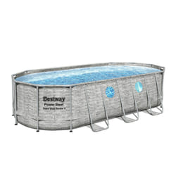 Bestway Levant 56716 piscine hors sol Oval 13430 L Marron