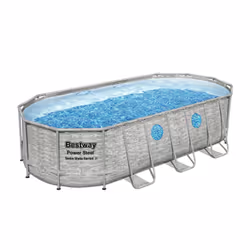 Bestway Levant 56716 piscine hors sol Oval 13430 L Marron