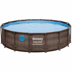Description générale La piscine hors sol Power Steel™ Swim Vista™ de BESTWAY est conçue pour apporter du plaisir à toute la f ...