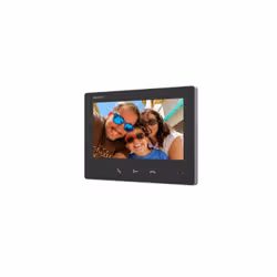 Hikvision DS-KH7300EY-WTE2/White système vidéophone 17,8 cm (7") Noir - Vue supplémentaire 3