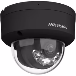 Hikvision Pro Series avec ColorVu DS-2CD2147G2H-LISU(2.8MM)/eF/BLACK Dôme Caméra de sécurité IP Extérieure 2680 x 1520 pixels Plafond/mur