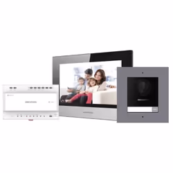 HIKVISION - DS-KIS704EY Ecran : Moniteur d'intérieur à écran tactile de 7'' Couleur : Noir