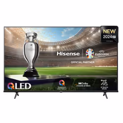Hisense 65E77NQ, 165,1 cm (65"), 3840 x 2160 pixels, QLED, Smart TV, Wifi, Noir