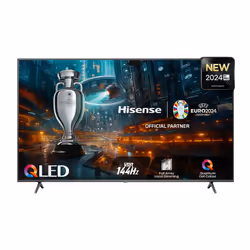 Hisense 55E77NQ PRO, 139,7 cm (55"), 3840 x 2160 pixels, QLED, Smart TV, Wifi, Noir