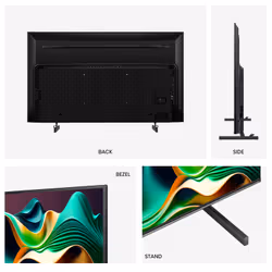 Hisense 50U6NQ TV 50" 4K Ultra HD Smart TV Wifi Gris 600 cd/m²