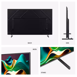 Hisense 65U6NQ TV 65" 4K Ultra HD Smart TV Wifi Gris 600 cd/m²