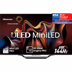Hisense 65U79NQ, 165,1 cm (65"), 3840 x 2160 pixels, QD-Mini LED, Smart TV, Wifi, Noir