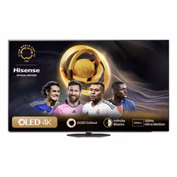 Hisense 55A86N, 139,7 cm (55"), 3840 x 2160 pixels, OLED, Smart TV, Wifi, Noir, Gris