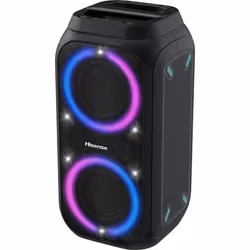 Hisense Party Rocket 160, 2.0 canaux, 160 W, Avec fil &sans fil, Orateur du parti, Noir, IPX4