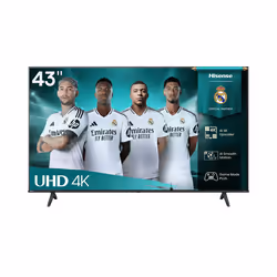 Hisense 43A6Q, 109,2 cm (43"), 3840 x 2160 pixels, LED, Smart TV, Wifi, Noir