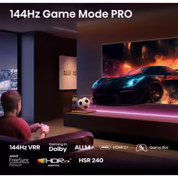 Hisense 55E77Q PRO 55" 4K Ultra HD Smart TV Noir - Vue supplémentaire 3