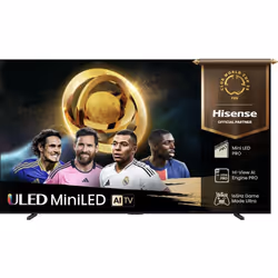 Hisense 100U7Q PRO, 2,54 m (100"), 3840 x 2160 pixels, ULED, Smart TV, Wifi, Noir
