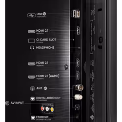 Hisense E7Q 65E79Q TV 65" 4K Ultra HD Smart TV Noir - Vue supplémentaire 2