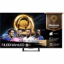 Hisense 55U7Q, 139,7 cm (55"), 3840 x 2160 pixels, ULED, Smart TV, Wifi, Noir