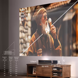 Hisense PT1 Projecteur à focale ultra courte 2500 ANSI lumens DLP UHD 4K (3840x2160) Compatibilité 3D Noir - Vue supplémentaire 5