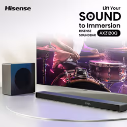 Hisense AX3120Q Noir 3.1.2 canaux 440 W - Vue supplémentaire 4