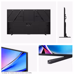 Hisense E7Q 50E79Q 127 cm (50") 4K Ultra HD Smart TV Noir - Vue supplémentaire 3